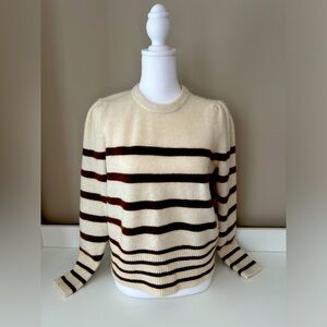 Banana Republic Alpaca Wool Blend Striped Sweater
